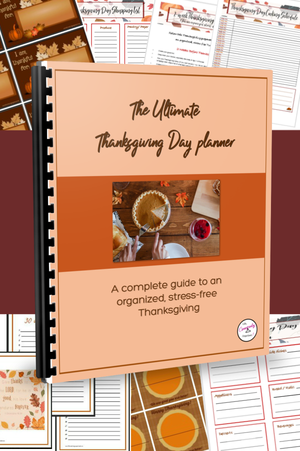Complete Guide to an Organized, Stress-Free Thanksgiving