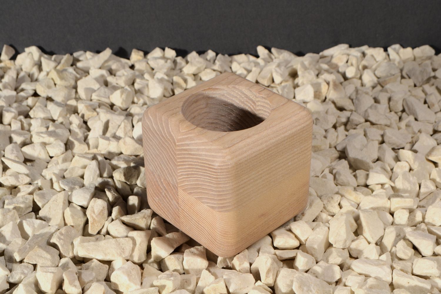 Soft-Touch Sanded Vase | Arctic Mist White