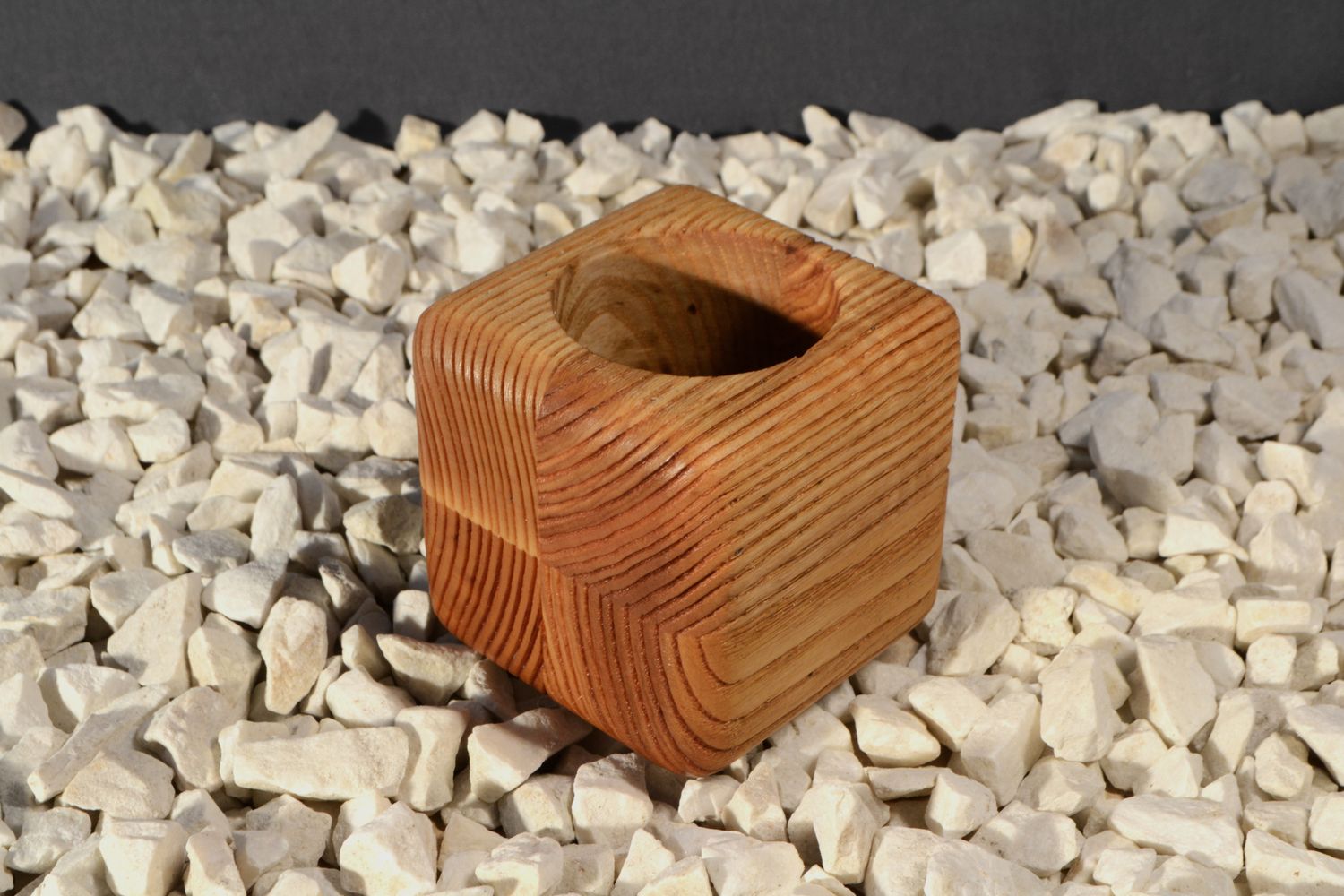 Deep-Texture Brushed Vase | Pure Ash Essence