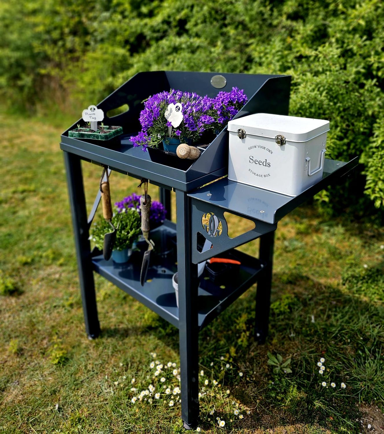 Potting Stand (with Potting Tray and Shelf)