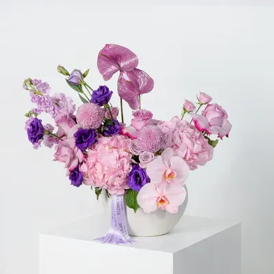 Elegant Pastel Vase