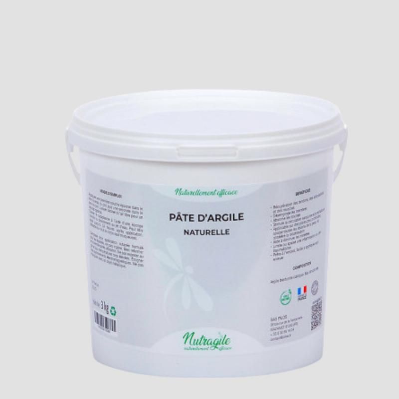 NUTRAGILE Pâte d&#39;argile Naturelle