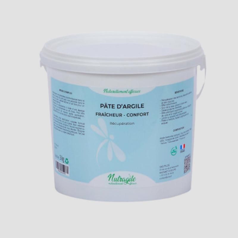 NUTRAGILE Pâte d&#39;argile Fraîcheur &amp; Confort