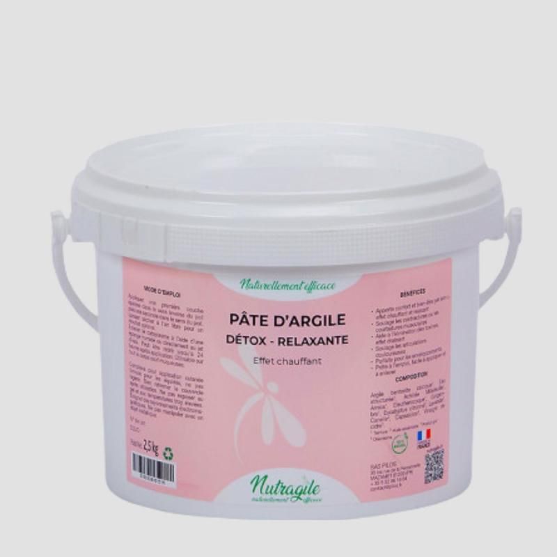 NUTRAGILE Pate d&#39;argile Détox - Relaxante