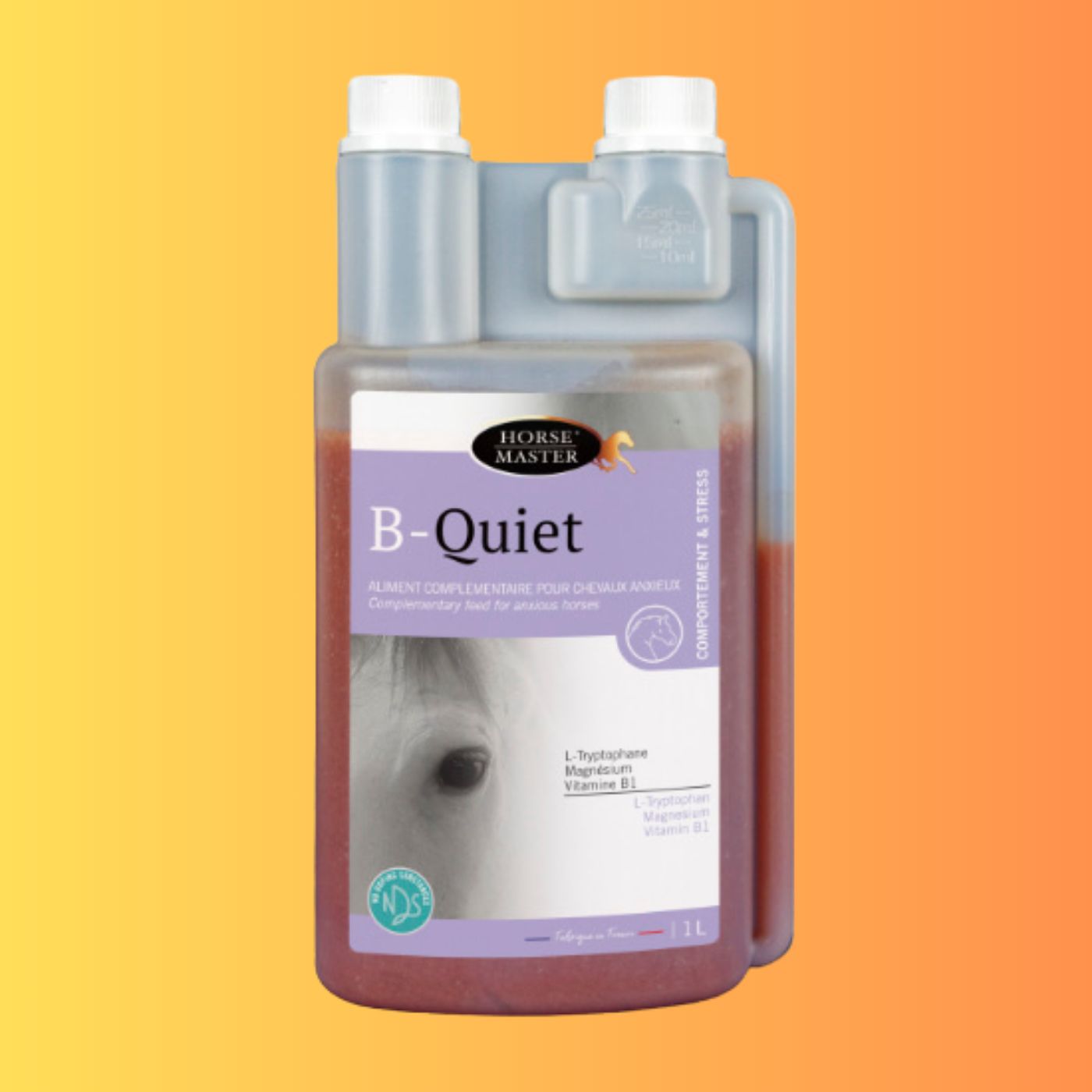 B-QUIET Aliment complémentaire pour chevaux anxieux