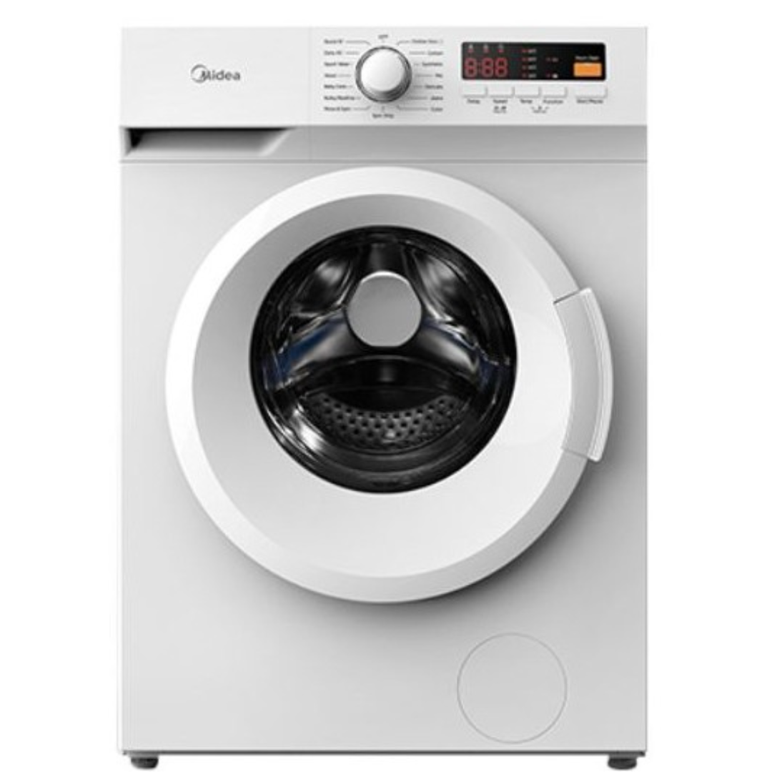 MIDEA Front Loader Washing Machine 7kg 1200 rpm MF110W70W-SKD*