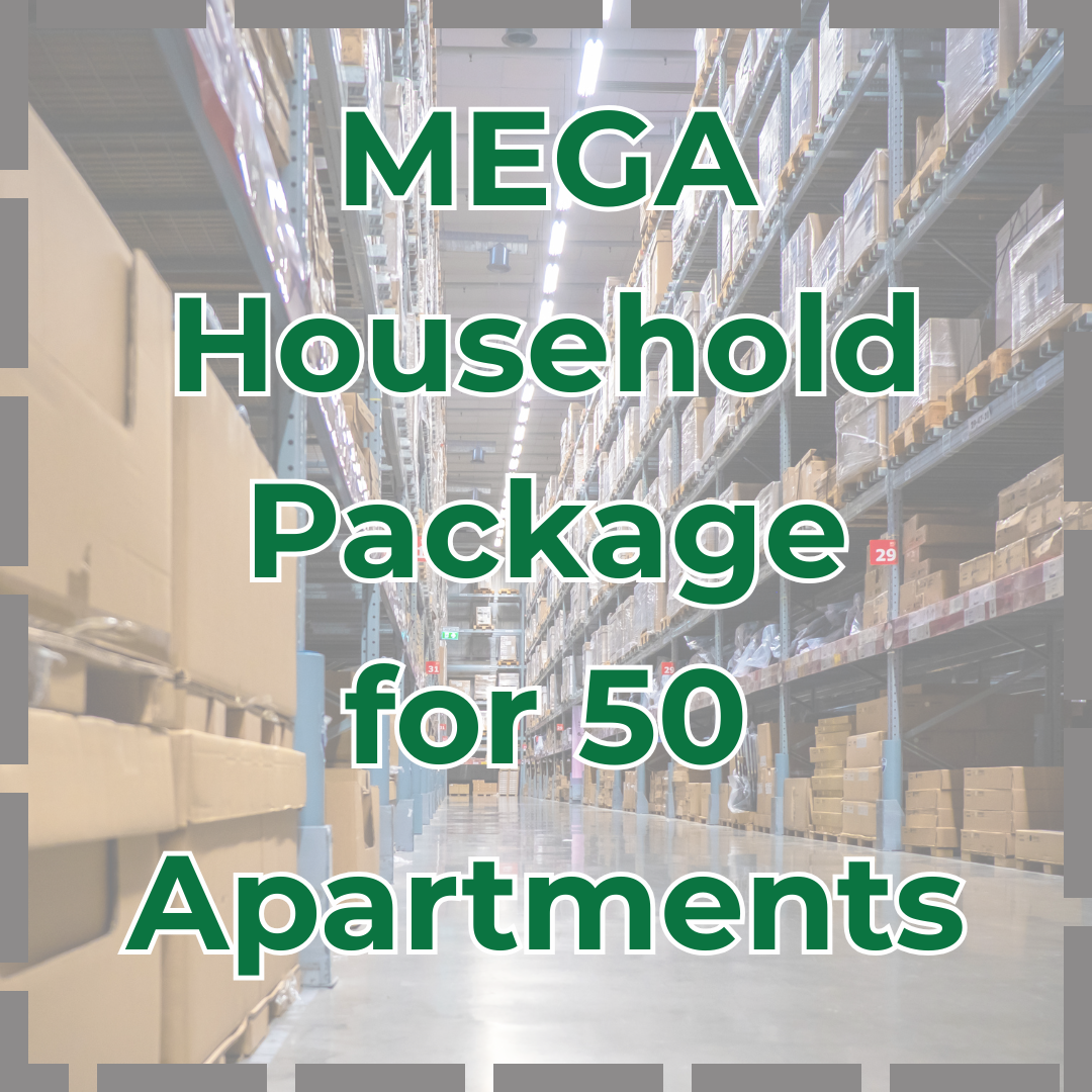MEGA Household Package for 50 Apartments - USD 1,700 per apartment