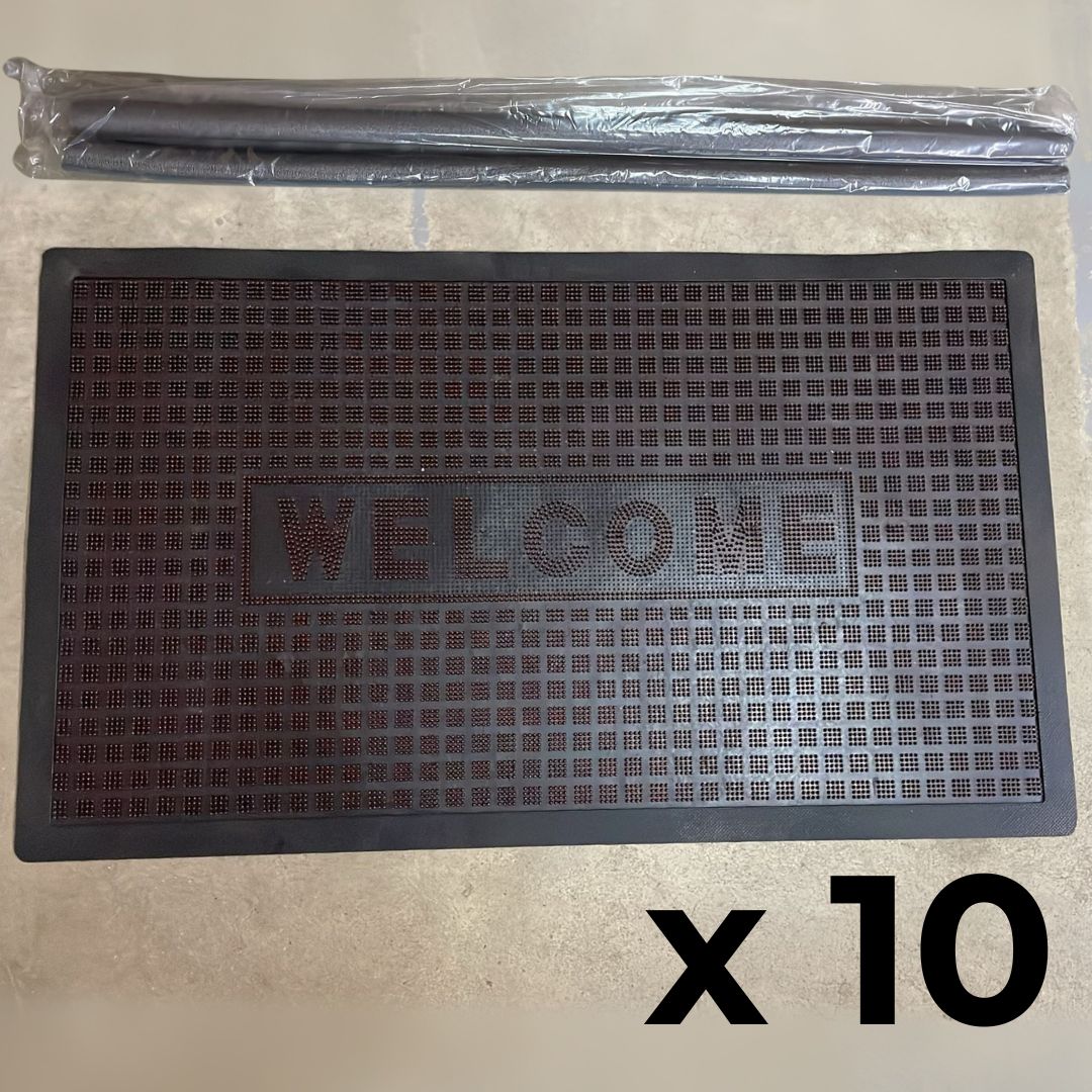 10 x Welcome Mat and Door Seal - USD 16 per set