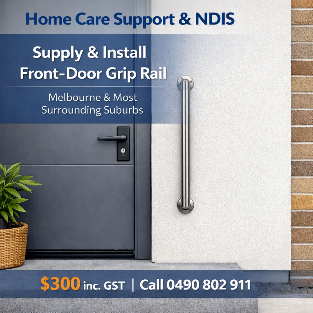 Supply and Install Grip Rail Melbourne and Most Surrounding Suburbs*