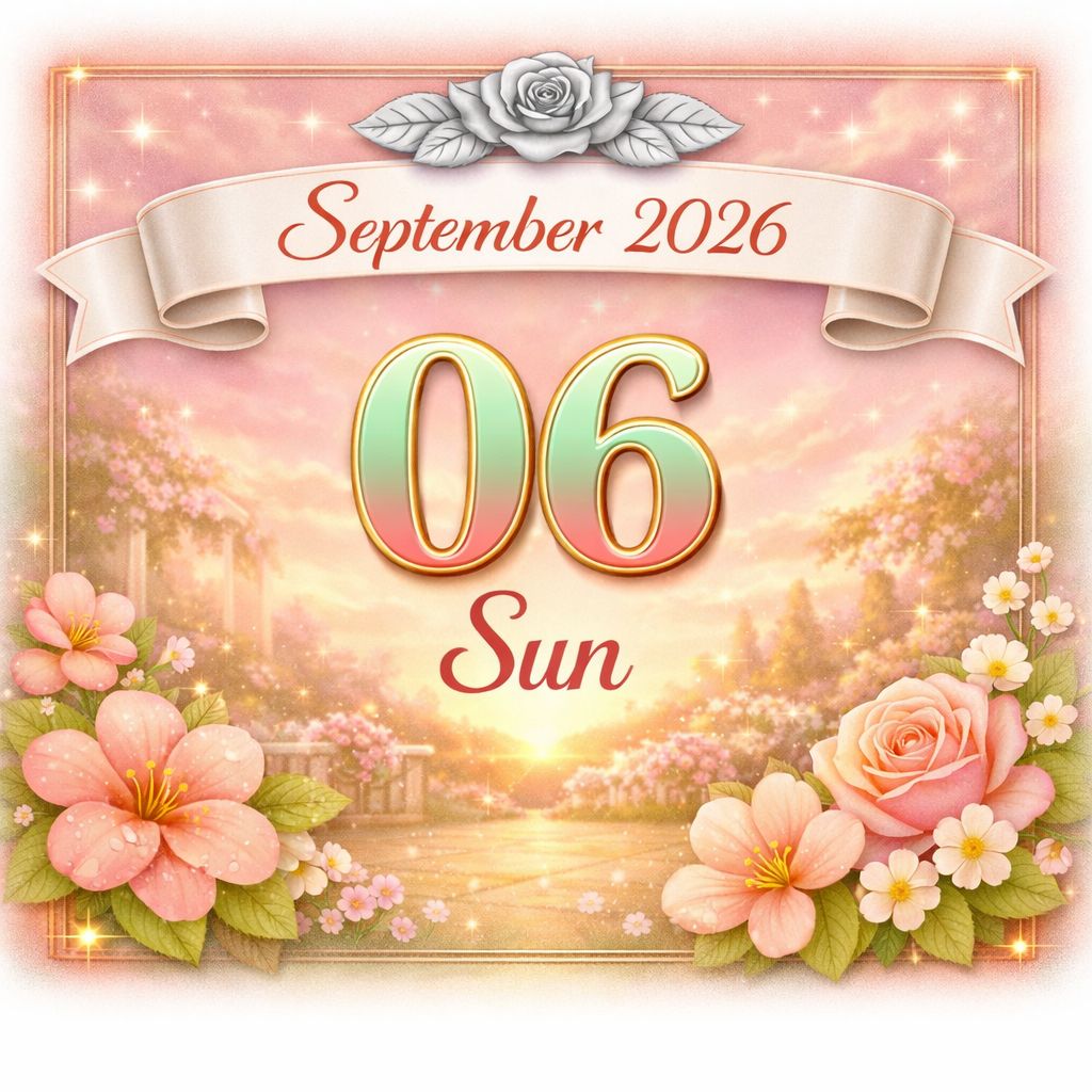 6th of September 2026