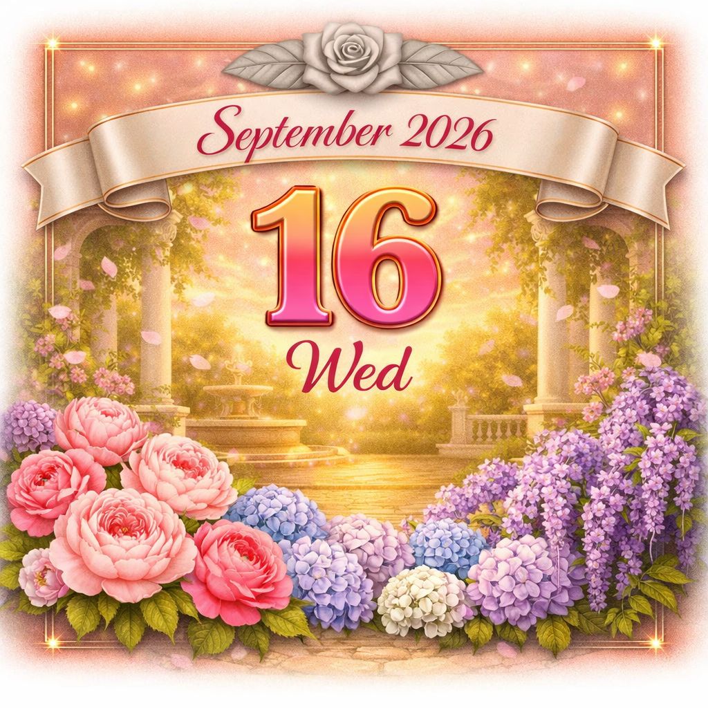 16th of September 2026