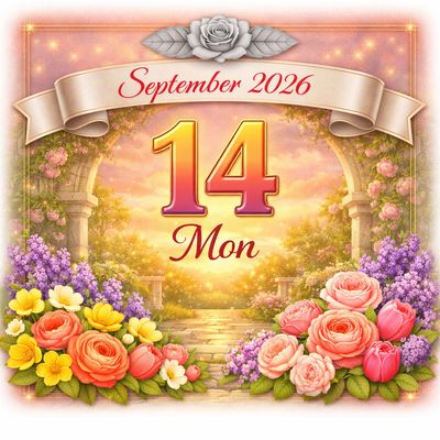 14th of September 2026