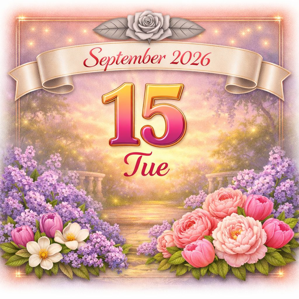 15th of September 2026
