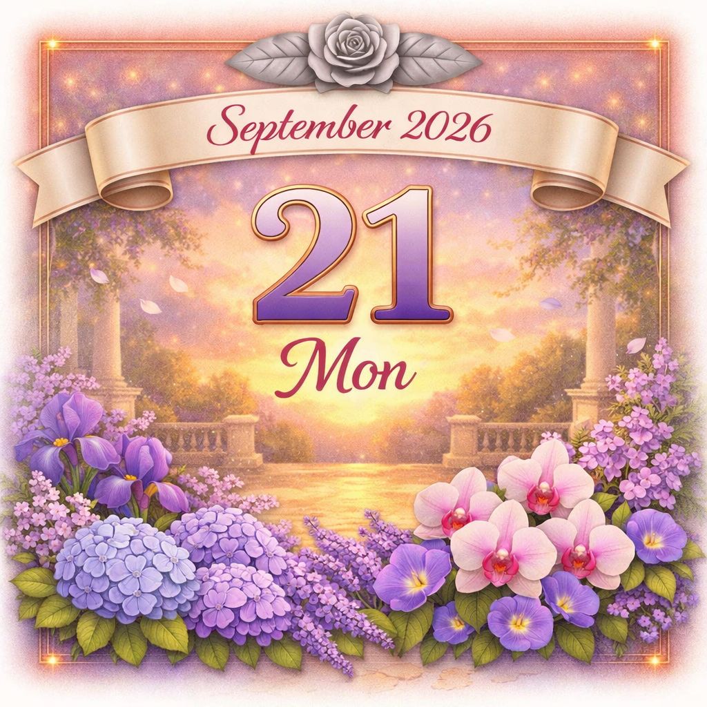 21st of September 2026