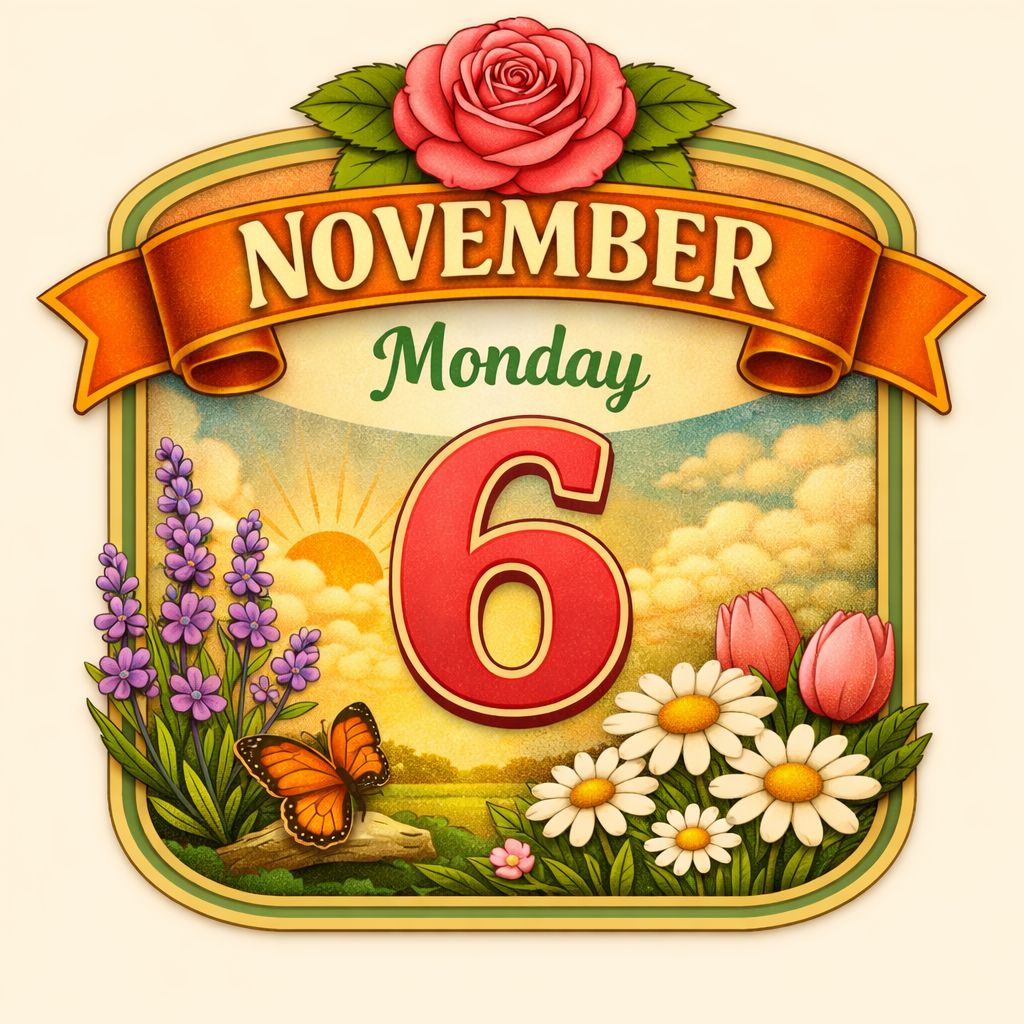 6th of November 2026