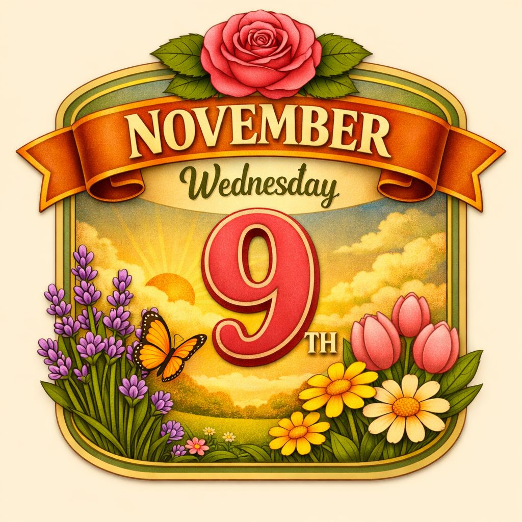 9th of November 2026