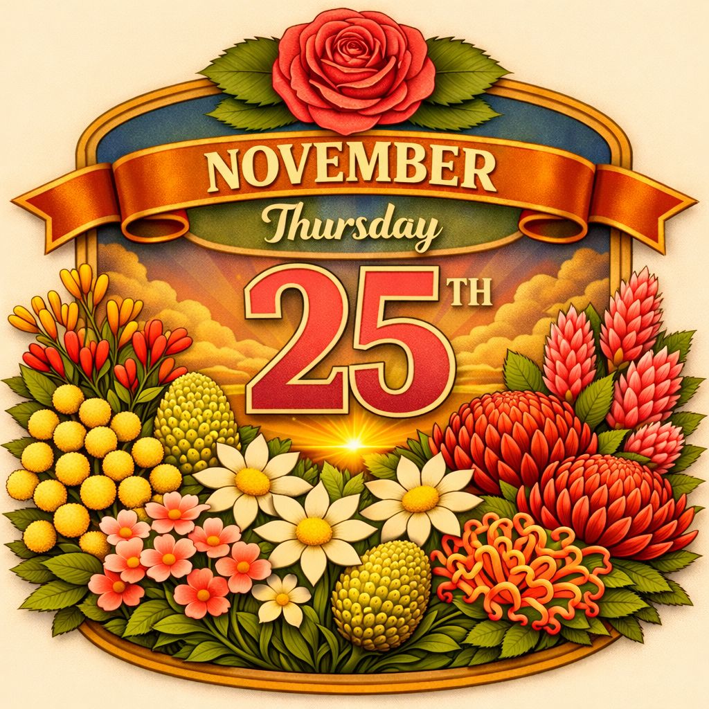 25th of November 2026