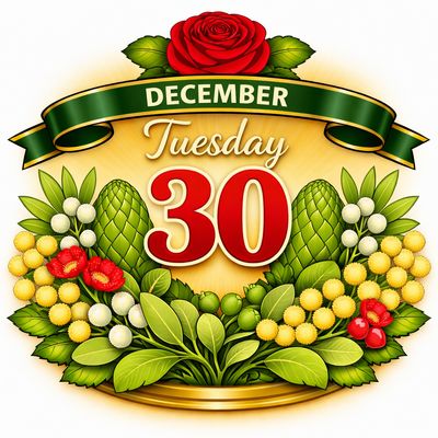 30th of December 2026