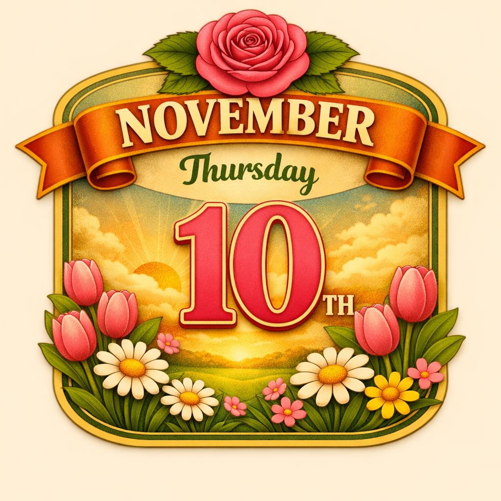 10th of November 2026
