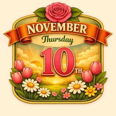 10th of November 2026