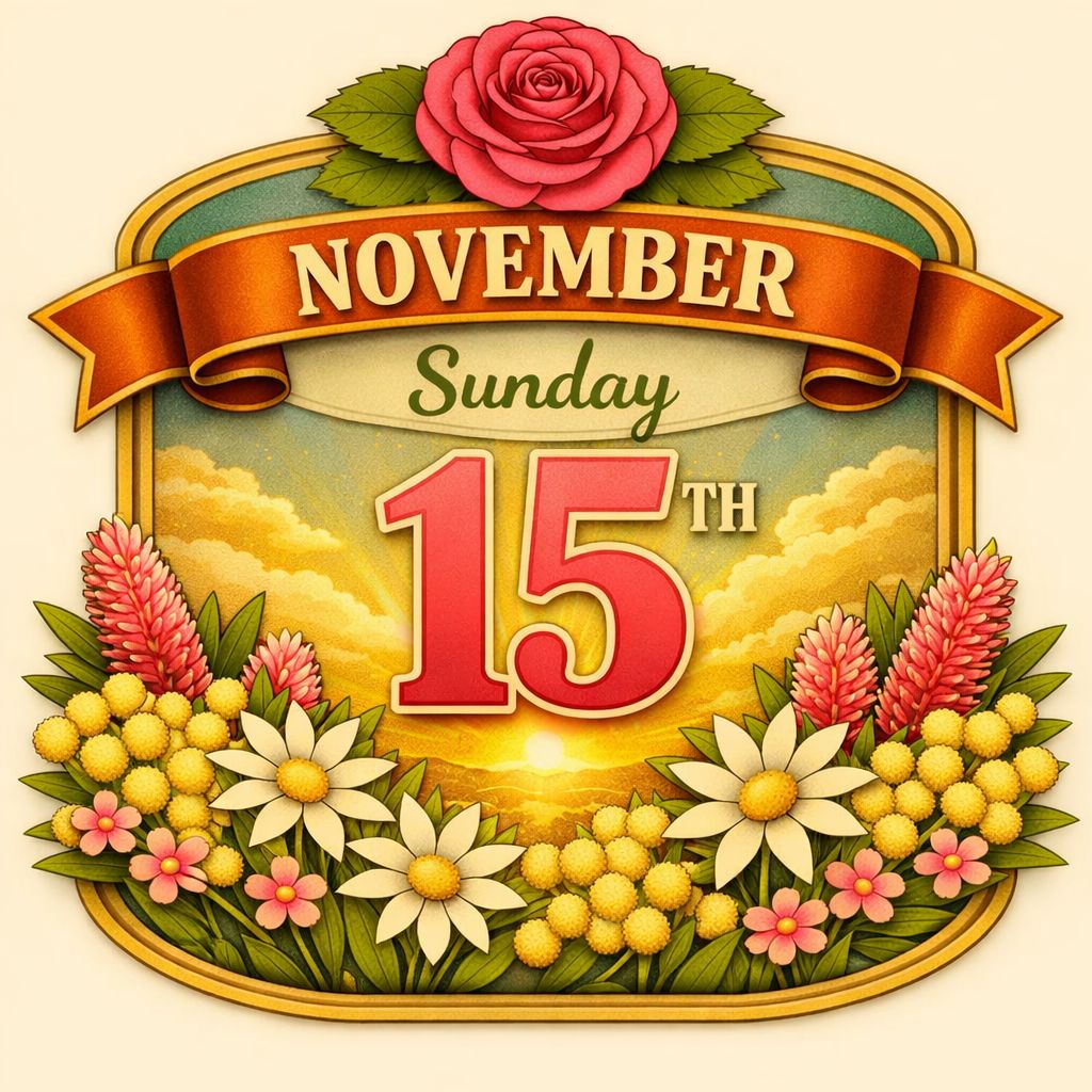 15th of November 2026