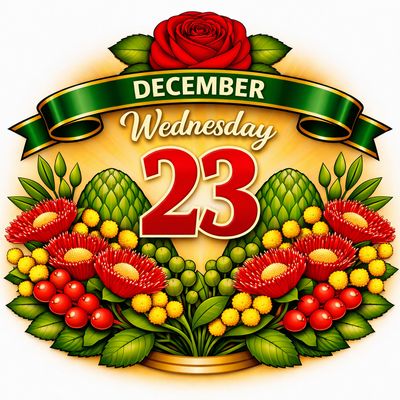 23rd of December 2026