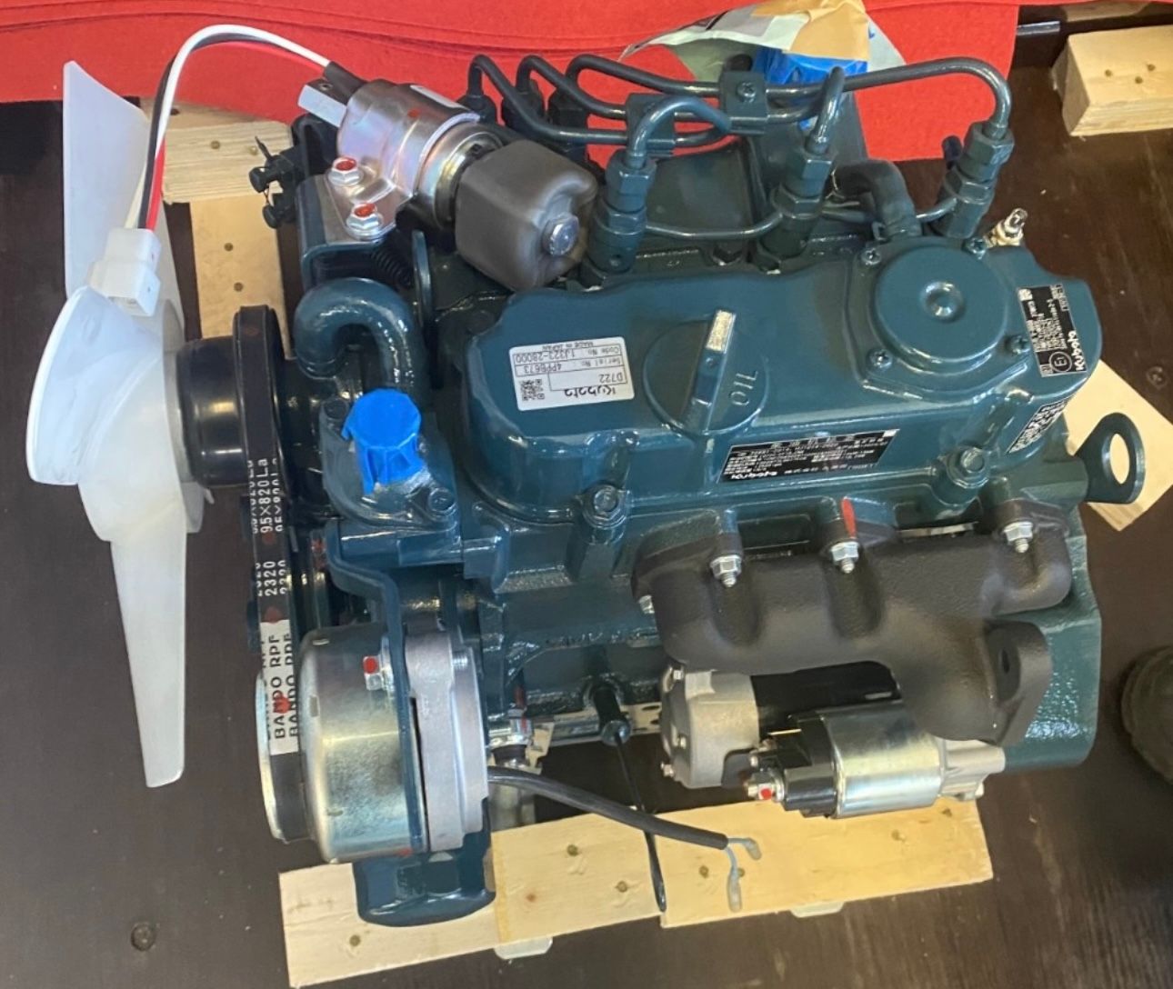 Kubota moteur D 722