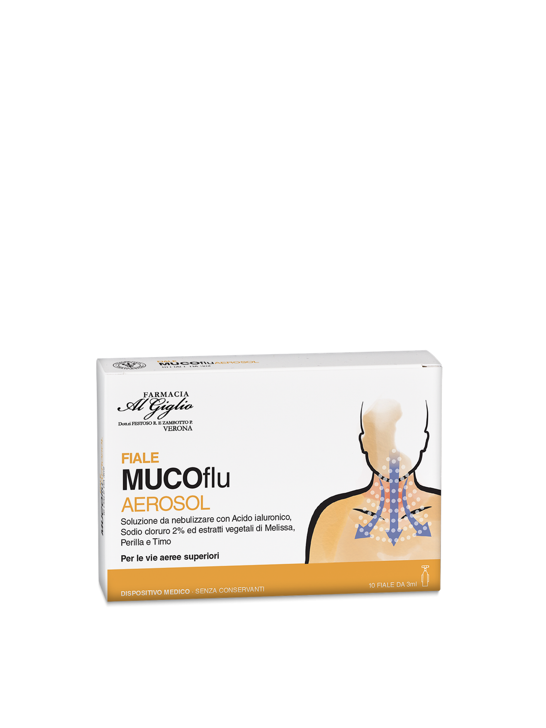 LFP MUCOFLU AEROSOL 10FX3ML