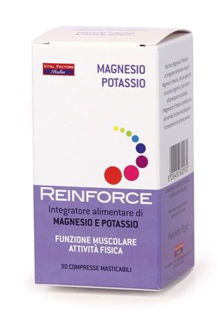 REINFORCE MAGNESIO+POTASS30CPR