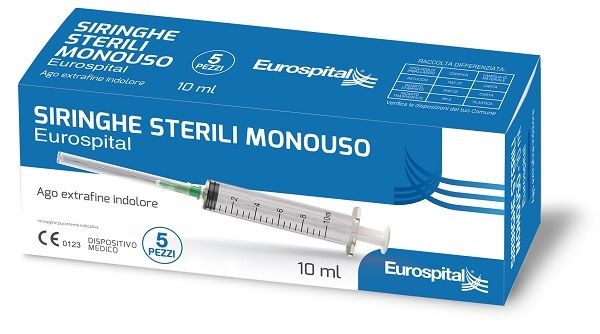 SIRINGA MONOUSO 10ML 5PZ