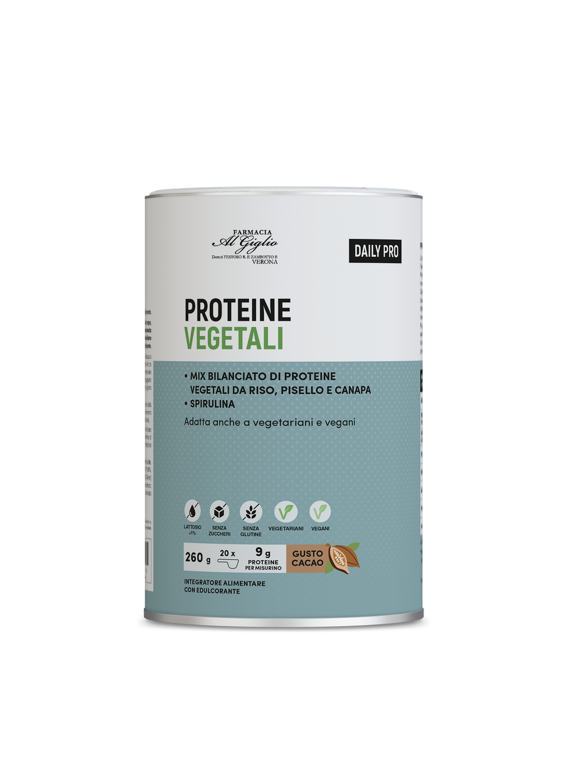 LFP DAILYP PROT VEG CACAO 260G