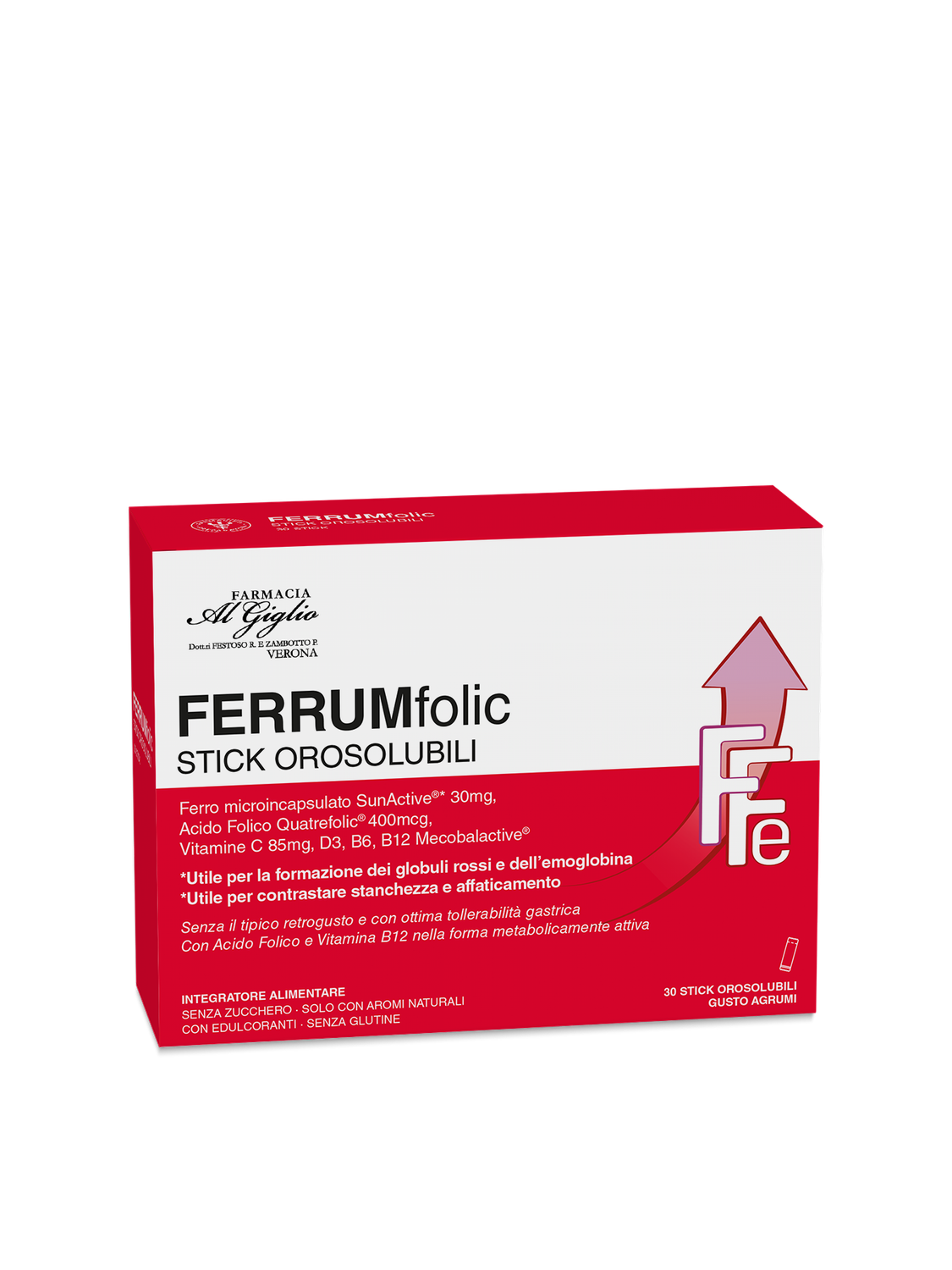 LFP FERRUMFOLIC 30STICK OROSOL