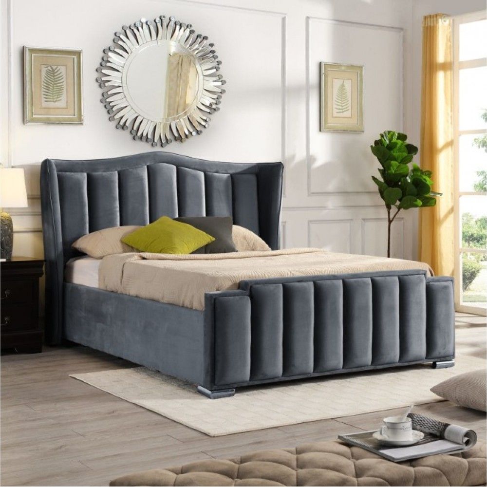 Clare Grey Gaslift Bed