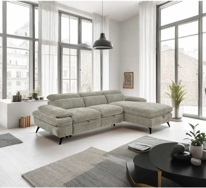 Hannah Sofa Bed Cream