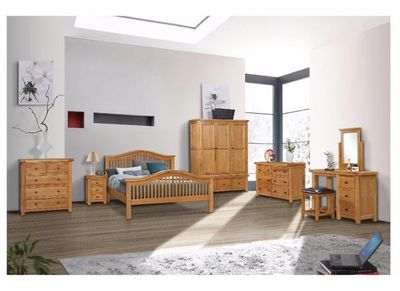 Oscar Curved Bed 4ft 6