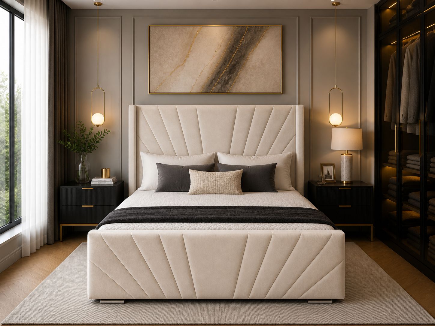 Sandy Indiana Bed frame