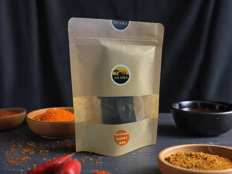 Medium Smoky BBQ Beef Jerky (50g)