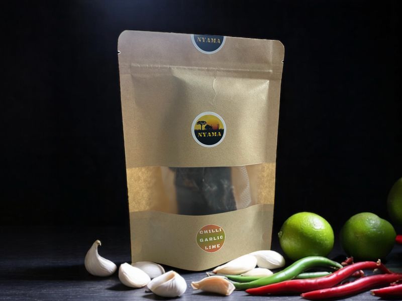 Chilli Garlic Lime Beef Jerky (50g)
