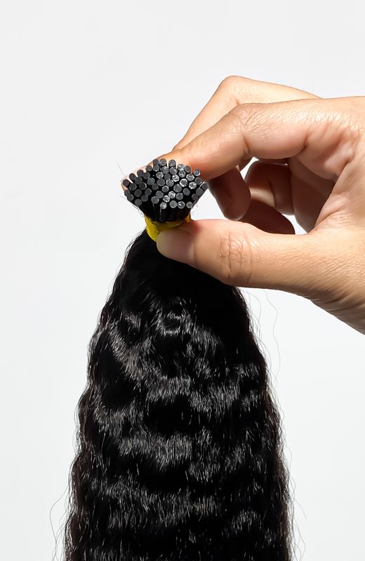 LUXELOCKS  I-Tip Kinky Straight