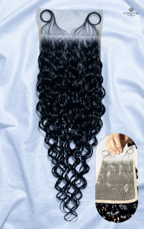 LUXELOCKS 4X5 HD LACE CLOSURE BOHEMIAN 12″