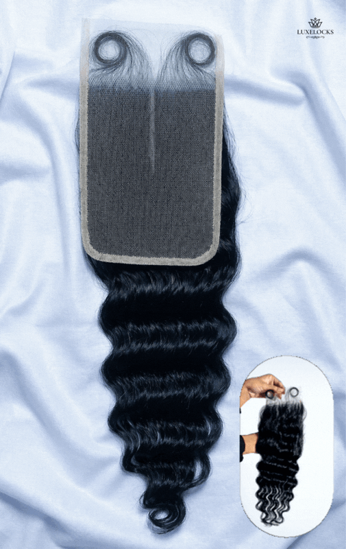 LUXELOCKS 4X5 HD LACE CLOSURE EURO DEEP 12″