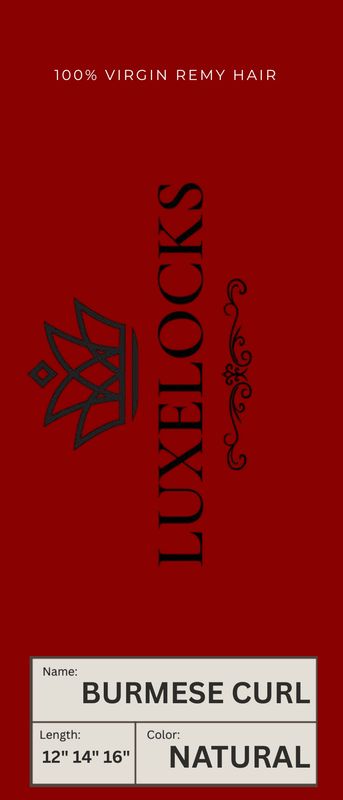 LUXELOCKS Burmese Curl Multi Bundles – Infused with Deep Pearl Conditioning
