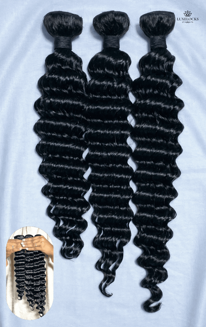 LUXELOCKS Euro Deep Multi Bundles – Infused with Deep Pearl Conditioning