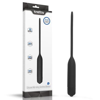 Vibrating Silicone Vibrating Urethral Dilator