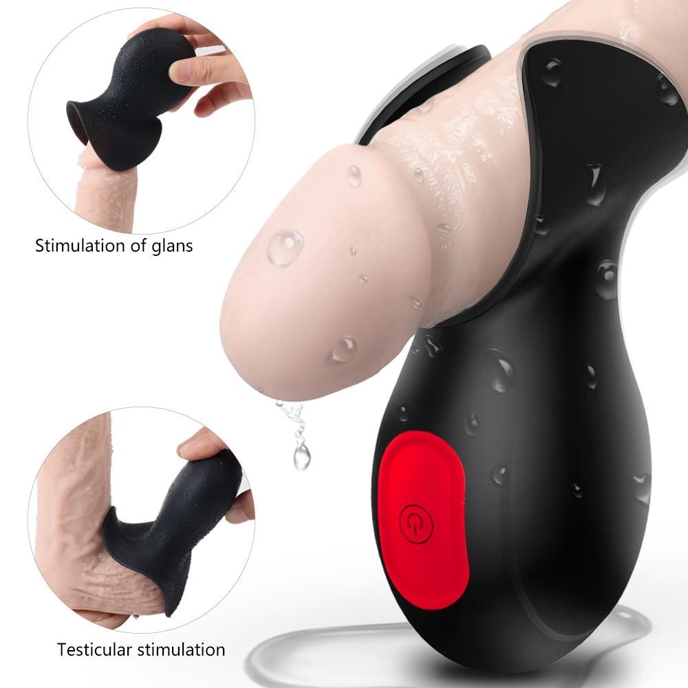 Mastrubator &amp; Vibrating Testicle Stimulator