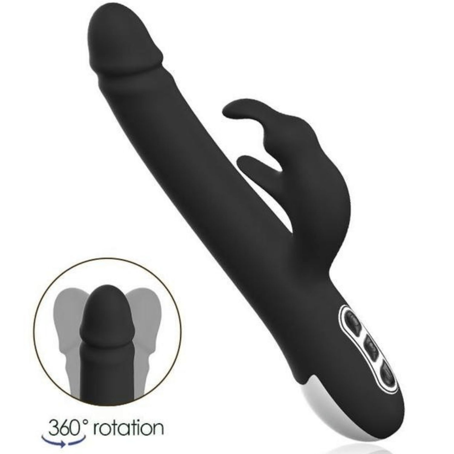 Miraculous 360° Rotating Rabbit Vibrator
