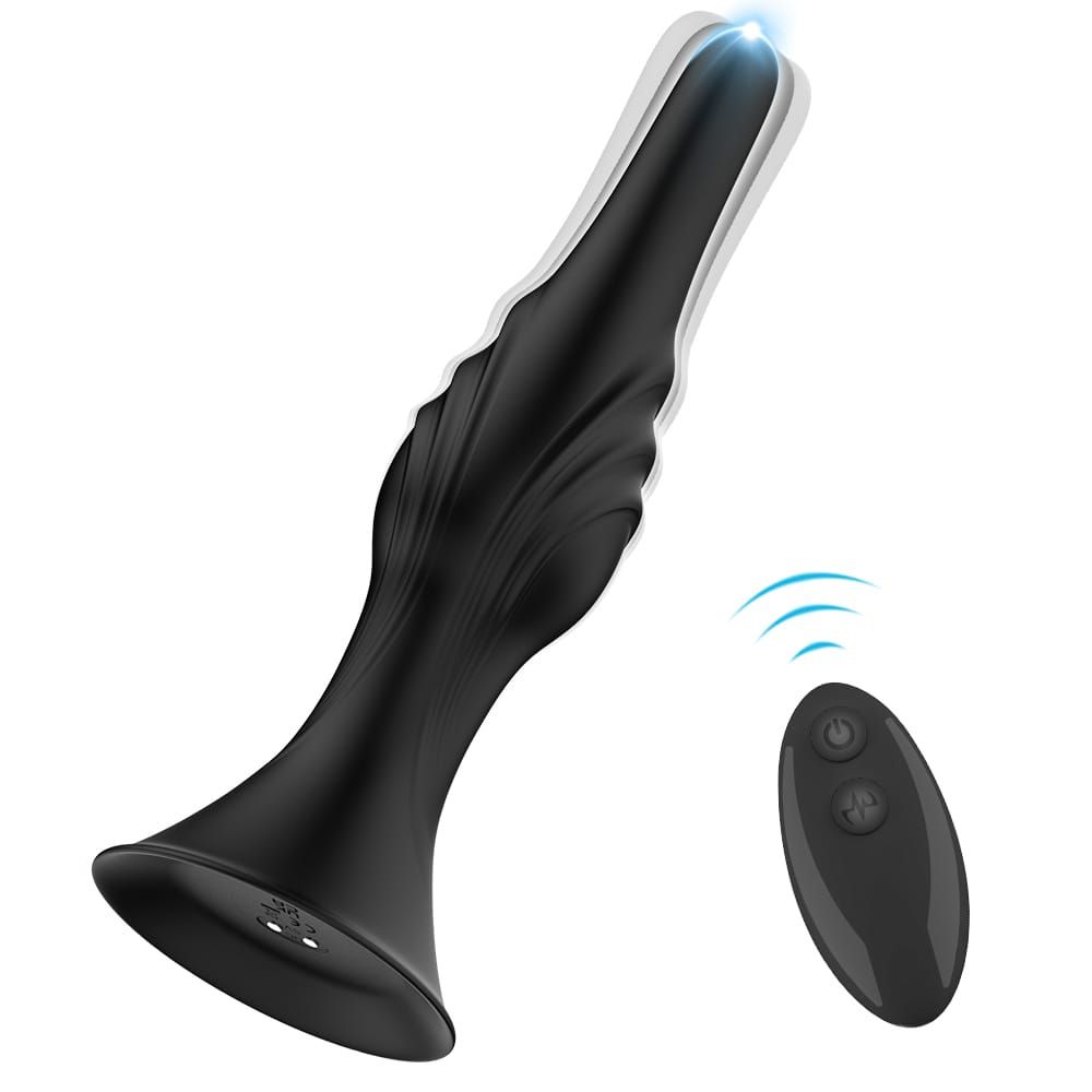 PROSKY Smooth Vibrating Anal Plug (Remote Controlled)