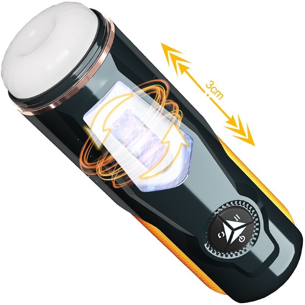 Primal Needs Pro Thrusting Rotating Vibrating Piston Automatic Masturbator