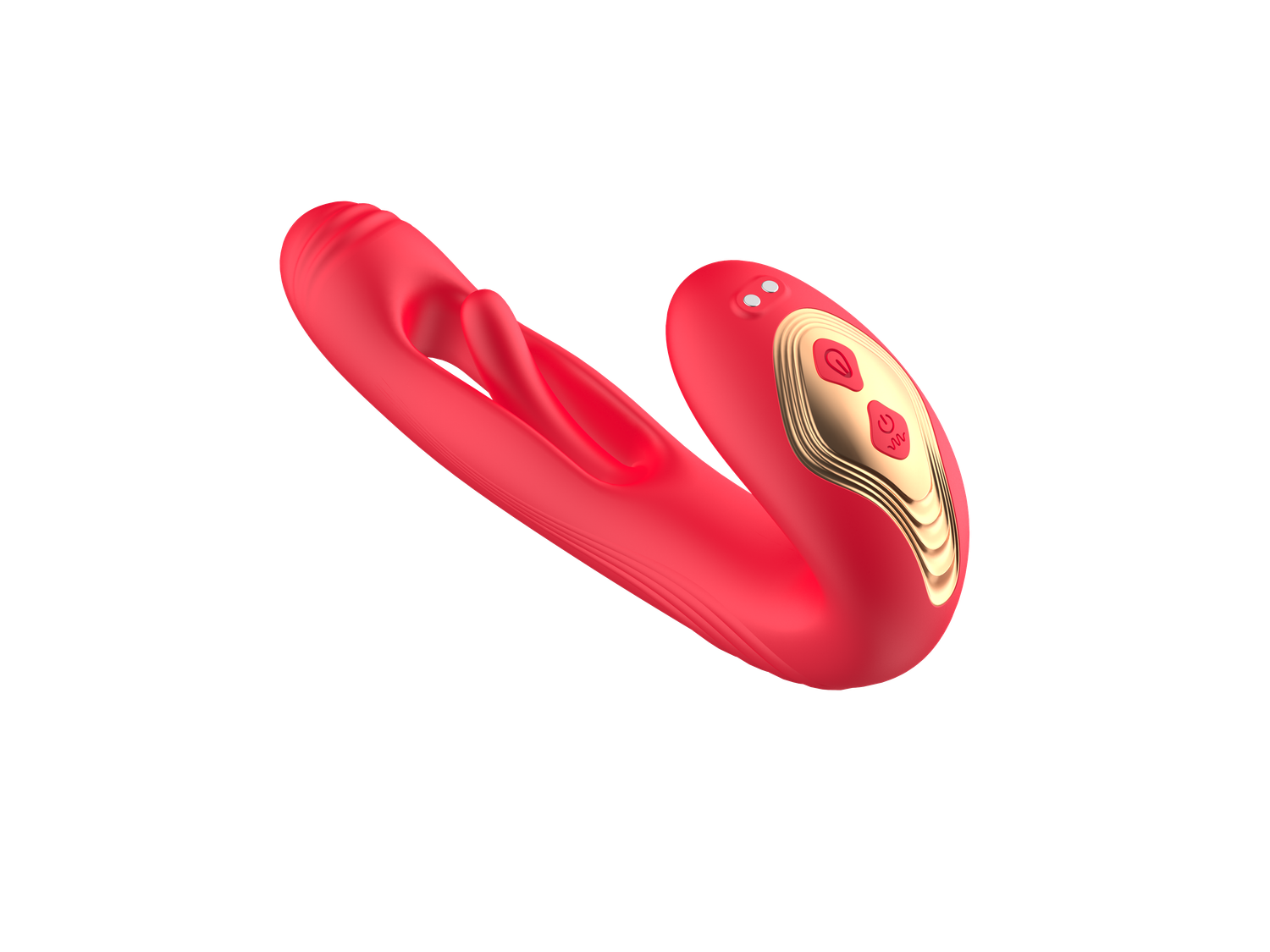 Red Heart Ecstasy Flapping Vibrator