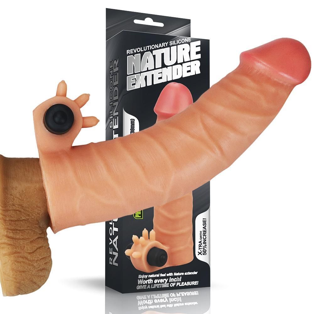 Real Feel Vibrating Penis Sleeve from Germany +50%